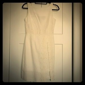 Taylor  Off White Dress